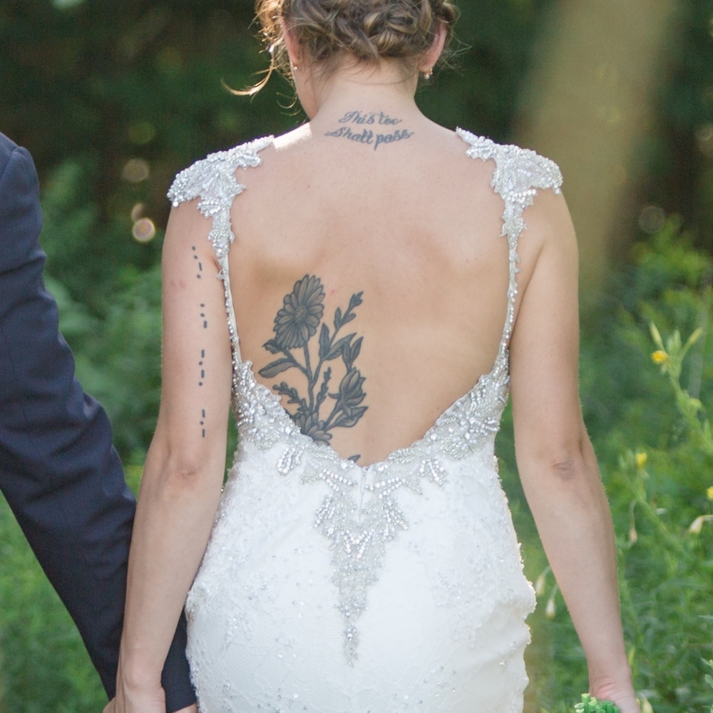 Ivory Maggie Sottero Brandy Wedding dress - Picture 2 of 12